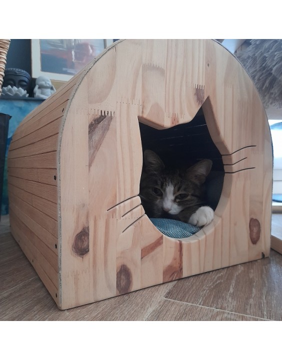 cabanne-à-chat " IGLOO "