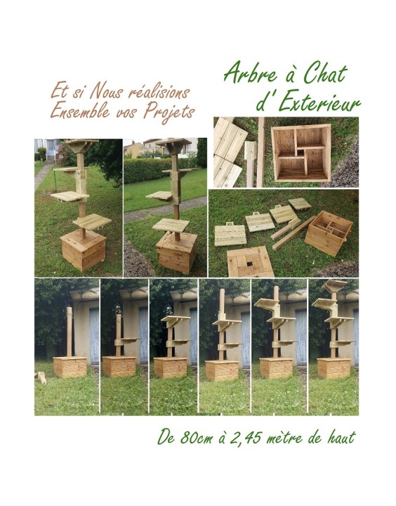 Arbre-à-chat d'extérieur ADB