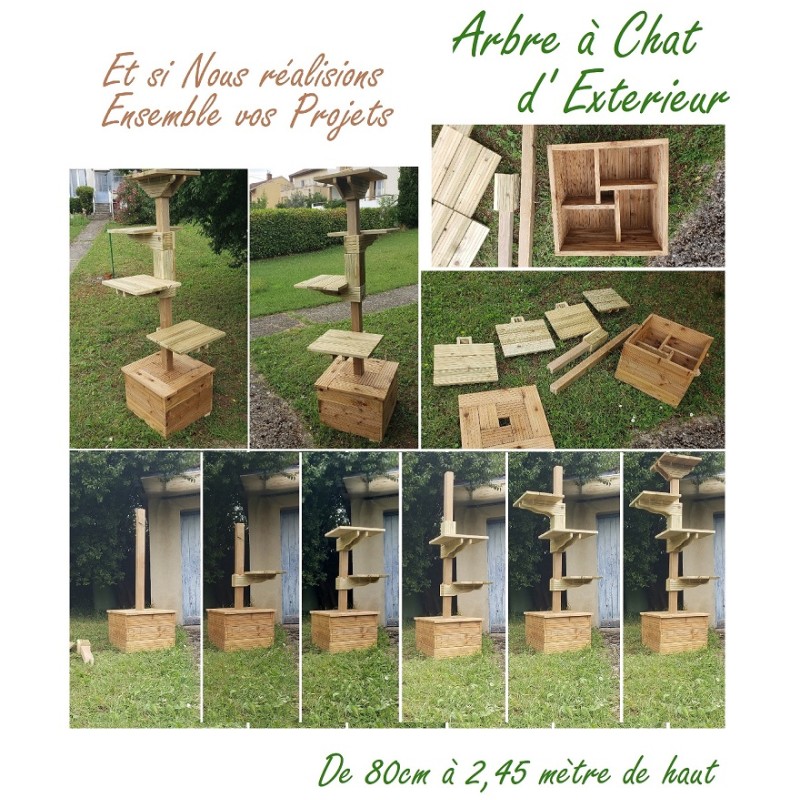 Arbre-à-chat d'extérieur ADB